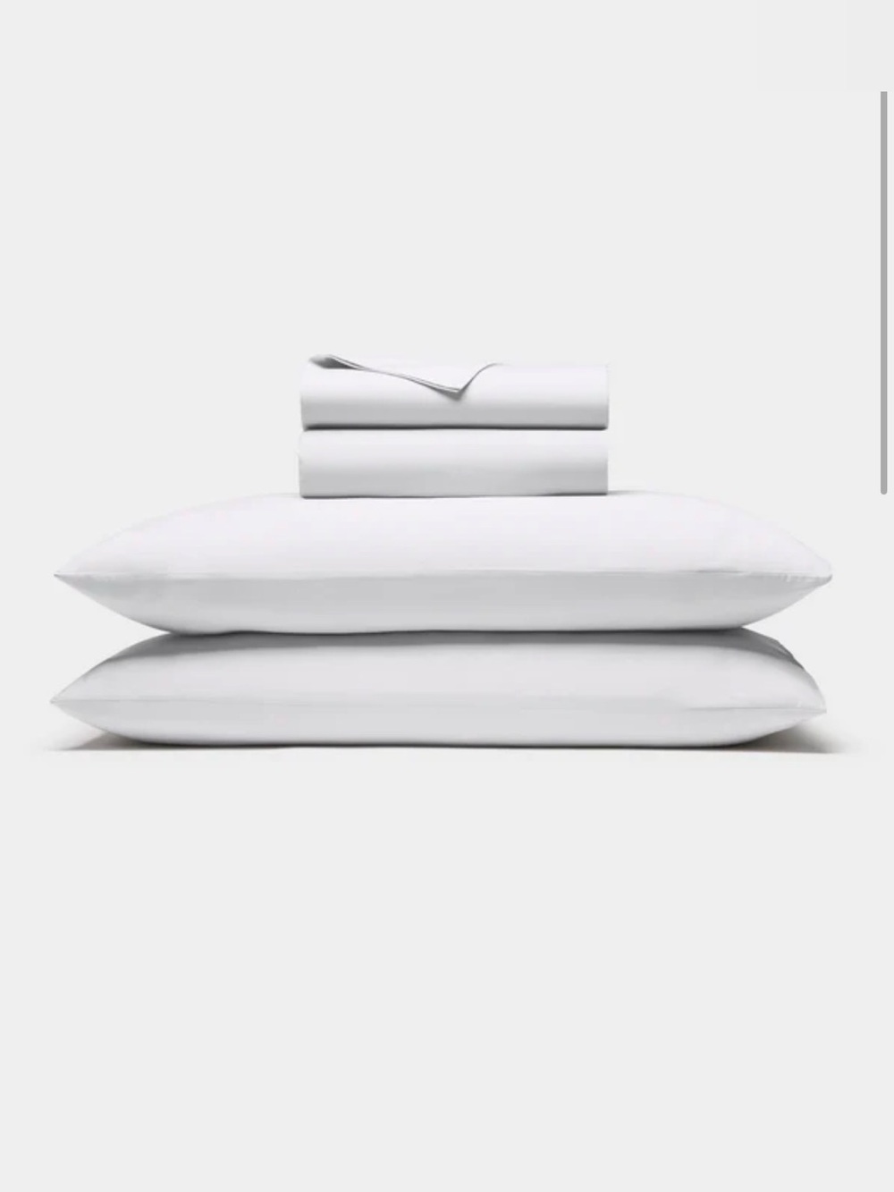 Cozy Earth Soft-Wash Cotton Sheet Set - King - White